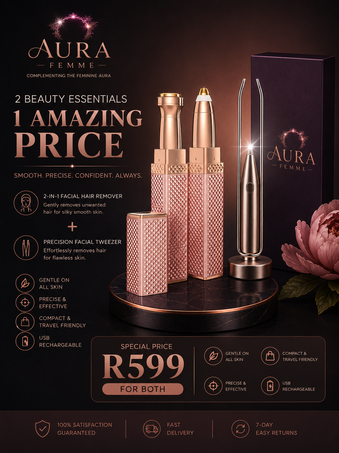 Aura Femme™ Luxe Brow Sculptor