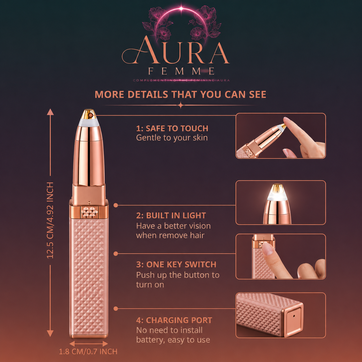 Aura Femme™ Luxe Brow Sculptor
