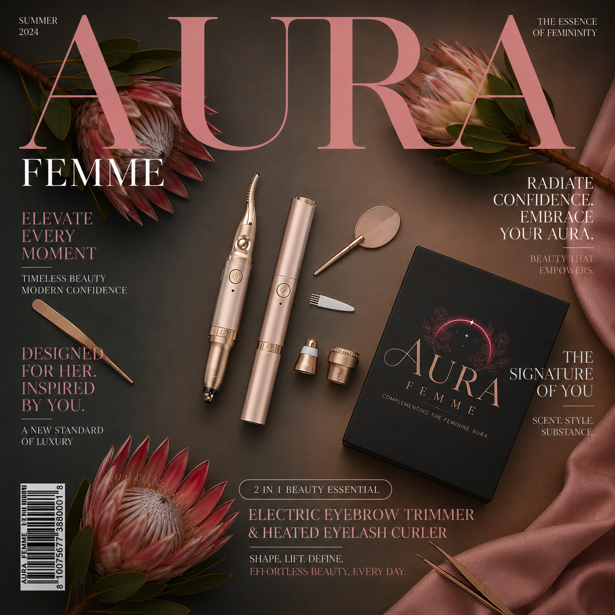 Aura Femme™ Luxe Lash & Brow Sculptor