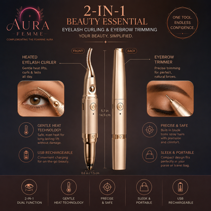 Aura Femme™ Luxe Lash & Brow Sculptor
